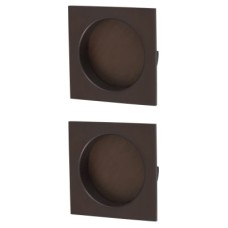 Heritage Brass by M Marcus Square Flush Pull Handles - Matt Bronze