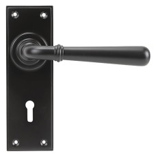 From The Anvil Aged Bronze Keyhole Door Handle - Newbury Range - 152 x 50mm