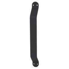 Olde Forge Traditional Steel Pull Handle - 203 x 53mm - Matt Black