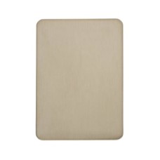 Jumbo Repair Escutcheon - 65.5 x 47.6mm - Blank - Satin Stainless Steel