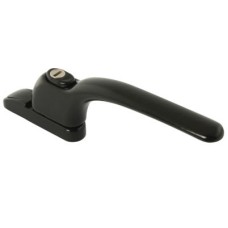 Fab & Fix uPVC/Timber Connoisseur Inline Locking Multipoint Window Handle - Dual - Black