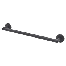 Exel Classic Round Towel Rail - 453 x 67 x 19mm - Matt Black