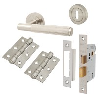Exel Remi Knurled 3 Lever Sashlock Door ...