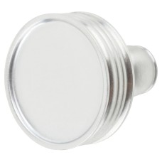 Heritage Brass by M Marcus Venetian Round Cabinet Knob - 32mm Diameter - Satin Chrome