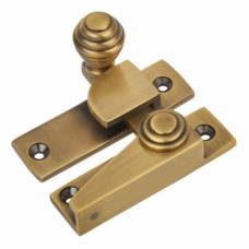 Heritage Brass by M Marcus Straight Quadrant Arm Sash Window Fastener - 69 x 20mm - Antique Brass