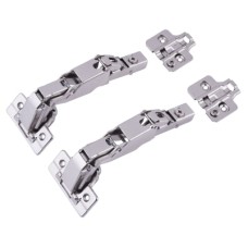 FVG Clip-On Cabinet Hinge - 165° - Soft Close - Overlay - Chrome Plated