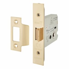 Hampstead Heavy Duty Flat Latch - 79mm Case - 57mm Backset - PVD Brass