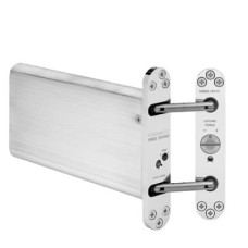 Powermatic R100 Hydraulic Concealed Fire Door Closer - Power Size 3 - Satin Chrome