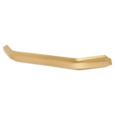Exel Virgo Bow Cabinet Pull Handle - 192mm Centres - Satin Brass