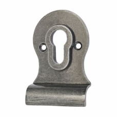 Olde Forge Euro Cylinder Pull - 95 x 63mm - Pewter