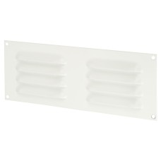 Exel Hooded Louvre Vent - 242 x 89mm - 3973mm² Free Air Flow - White