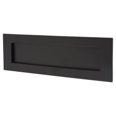 Letter Plate - 359 x 113mm - Matt Black