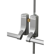 Exidor 285 Rebated Double Door Panic Bar Set - Timber Door