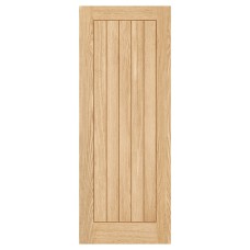 LPD Belize 5 Panel Pre-Finished Solid Internal FD30 Fire Door - 1981 x 762 x 44mm - Oak 