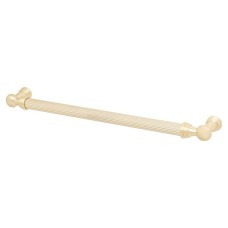 Exel Whitby Lines 10mm T-Bar Cabinet Pull Handle - 224mm Centres - Satin Brass