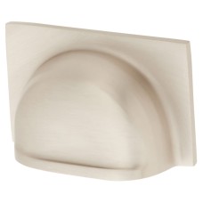 Alexander & Wilks Quantock Cabinet Cup Handle - 40mm Centres - Satin Nickel