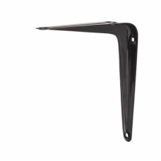 Exel London Pattern Shelf Bracket - 125 x 100mm - Black