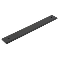 Hendel & Hendel Barrington Cabinet Pull Handle Backplate Only - 160mm Centres - Matt Black