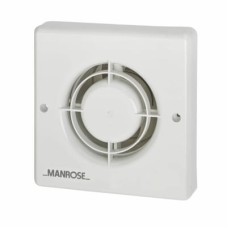 Manrose XFLV Axial Low Voltage Bathroom Extractor Fan - White