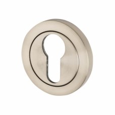 Steelworx Escutcheon - 52mm Diameter - Euro - Satin Stainless Steel