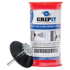 Grip It Dot and Dab Undercutting Tool Kit - Blue - 25mm