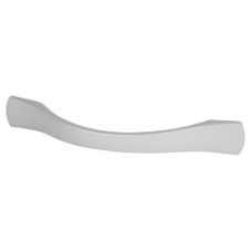 Exel Wave Bow Cabinet Pull Handle - 96mm Centres - Aluminium Silver