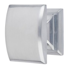 Hampstead Egar Rectangular Cabinet Knob - 32 x 26mm - Brushed Chrome 