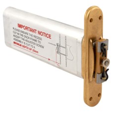 Perkomatic R85 Hydraulic Concealed Door Closer - Polished Brass