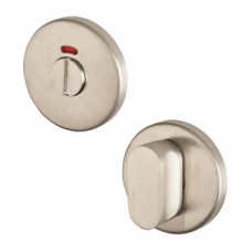 Exel Bathroom Turn & Release - Suit 5mm Spindle - 53mm Diameter - Satin Stainless Steel