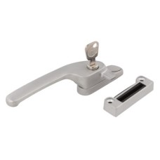 Fab & Fix Guru Breakseal Locking Casement Window Fastener - Left Hand - Satin Chrome