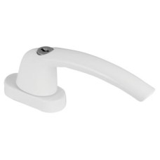 Hoppe TBT1 uPVC/Timber Tilt Before Turn Locking Multipoint Window Handle - Dual - White