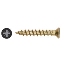 SPAX Pozi Continuous / Piano Hinge Wood Screws - 3.0 x 12mm - Yellow Zinc - Pack of 1000