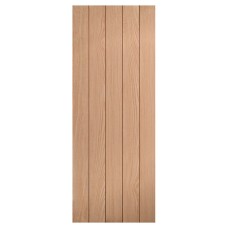 LPD Wexford 5 Panel Unfinished Solid Internal Door - 1981 x 762 x 35mm - Oak
