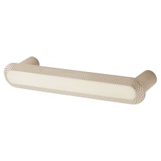 Hampstead Morley 19mm Bobbled D-Bar Cabinet Pull Handle - 96mm Centres - Satin Nickel