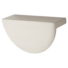 Exel Otley Cabinet Finger Pull Handle - 64mm Centres - Satin Nickel