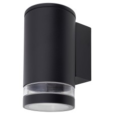 Exel Outdoor Up or Down Wall Light - IP54 - Black