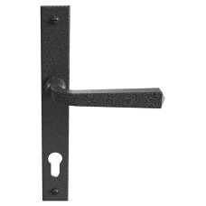 Mila Heritage uPVC Multipoint Door Handle - 92mm c/c - Heritage Pewter