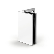 Bohle Bilbao Glass Clamp - Wall Mount - 8-12mm Glass - Polished Chrome