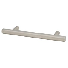 Exel 12mm T-Bar Cabinet Pull Handle - 96mm Centres - Satin Stainless Steel