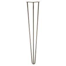 Rothley Hairpin Leg - 3 Pin - 710mm Height - Gun Metal