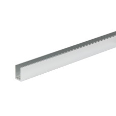 Bohle 2500mm U Channel - 6-8mm Glass Shower Doors & Panels - Polished Aluminium