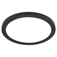 Forum Spa Tauri Magnetic Bezel for 24W Flush LED Bathroom Ceiling Light - Satin Black