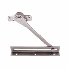 Door & Casement Friction Limiting Stay - Satin Chrome