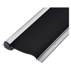 Strand FP200 Roller Finger Guard With Black Fire Retardant Fabric - 1925mm Length - Silver