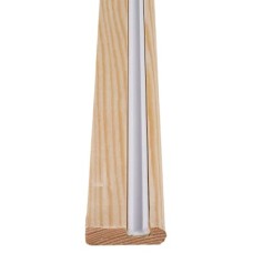 DRAFTFIX FSC Timber Parting Bead - 25 x 8mm - 3000mm Length - Natural - Pack of 5