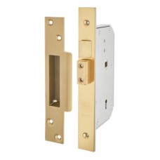 UNION 3K70 Detainer High Security Sashlock - 73mm Case - 44mm Backset - Left Hand - Pol Brass 