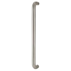 Hampstead 32mm D-Bar Door Pull Handle - Bolt Fix - 650mm Centres - 316 Satin Stainless Steel