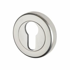 M Marcus Sorrento Escutcheon - 53mm Diameter - Euro - Polished Chrome