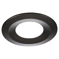 Knightsbridge Fire Rated Recessed Downlight Bezel - Matt Black