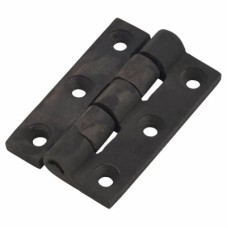 Cast Iron Butt Door Hinge - 64 x 46mm - Self Colour - Pair